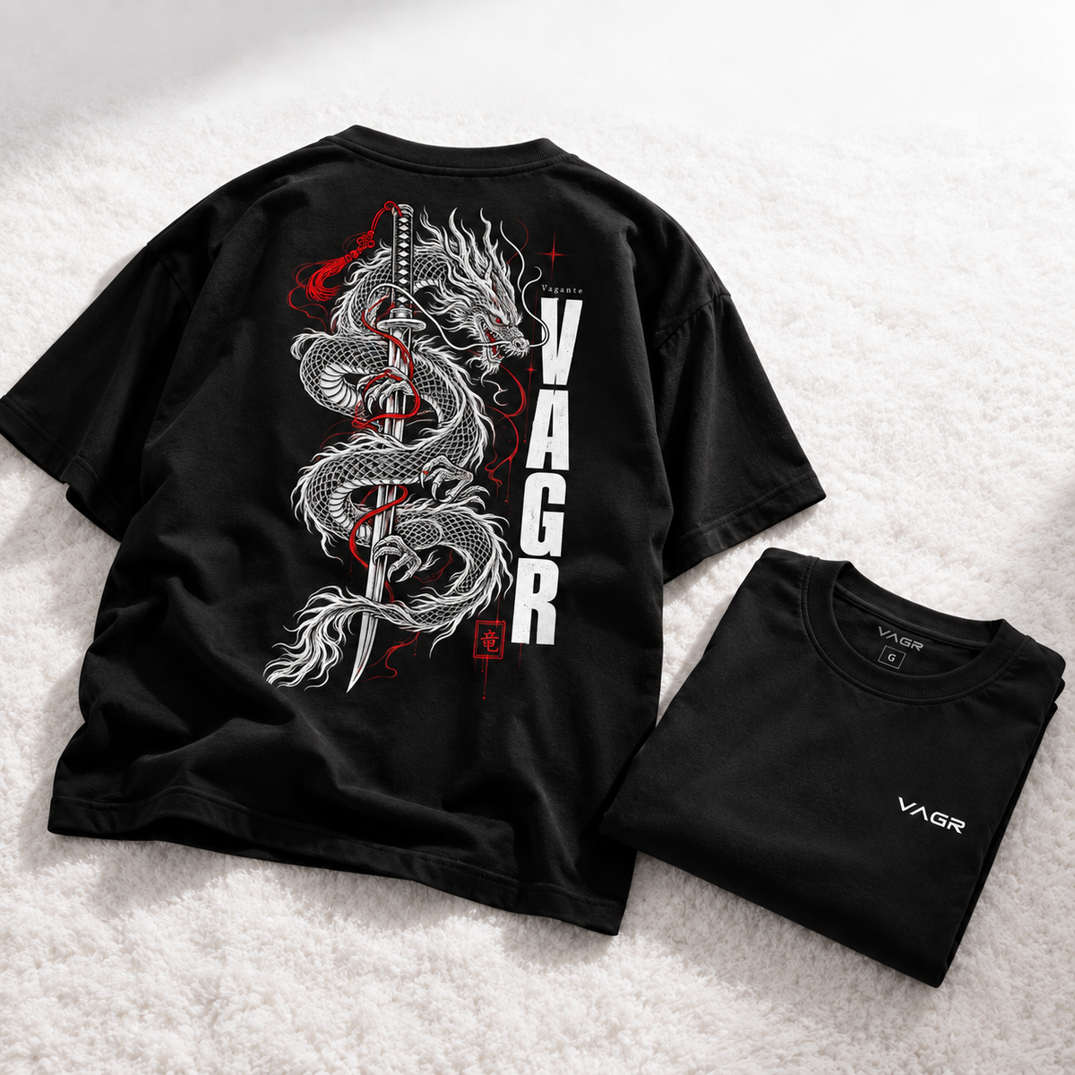 VAGR - RYŪ Oversized Tee